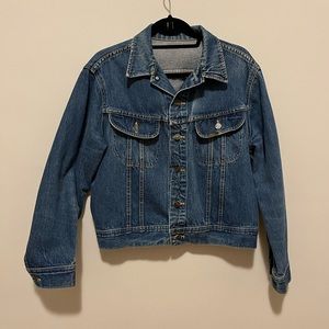 Vintage Lee Denim Jacket - Cropped